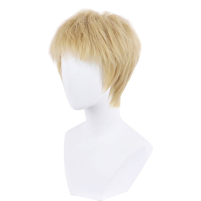 Delicious in Dungeon Laios Short Blonde Cosplay Wig - lemailwigs