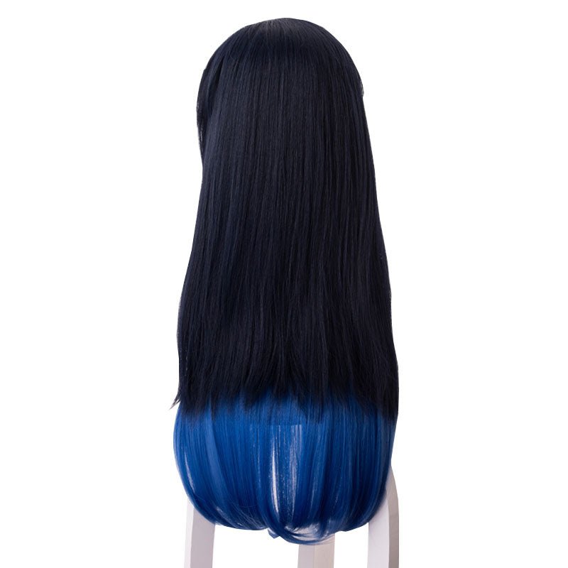 Demon Slayer Hashibira Inosuke Long Gradient Cosplay Wigs - lemailwigs