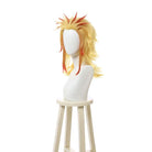 Demon Slayer / Kimetsu no Yaiba Rengoku Kyoujurou Yellow Mixed Red Ponytail Cosplay Wigs - lemailwigs