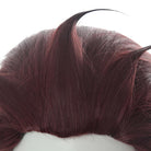Demon Slayer Kimetsu no Yaiba Tanjirou Kamado Short Wine Red Men Cosplay Wigs - lemailwigs