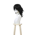 Demon Slayer / Kimetsu no Yaiba Tomioka Giyuu Long Straight Black Cosplay Wigs - lemailwigs