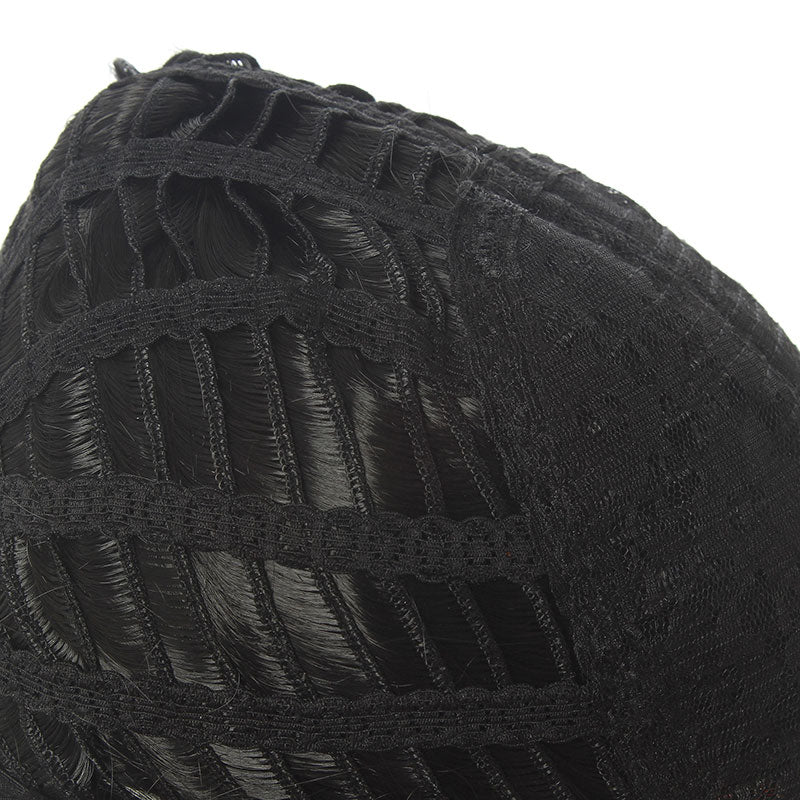 Demon Slayer Kokushibou Kokushibo Black Mixed Red Cosplay Wig - lemailwigs