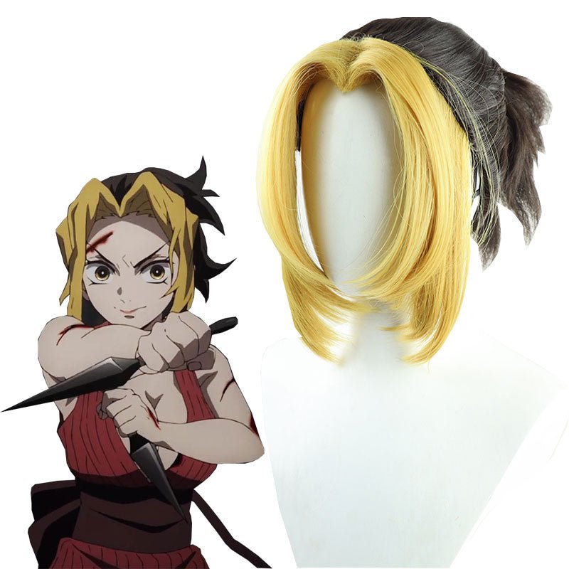 Demon Slayer Makio Color Matching Cosplay Wigs - lemailwigs