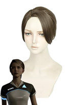 Detroit Become Human Kara Gold Brown Cosplay Wigs - lemailwigs