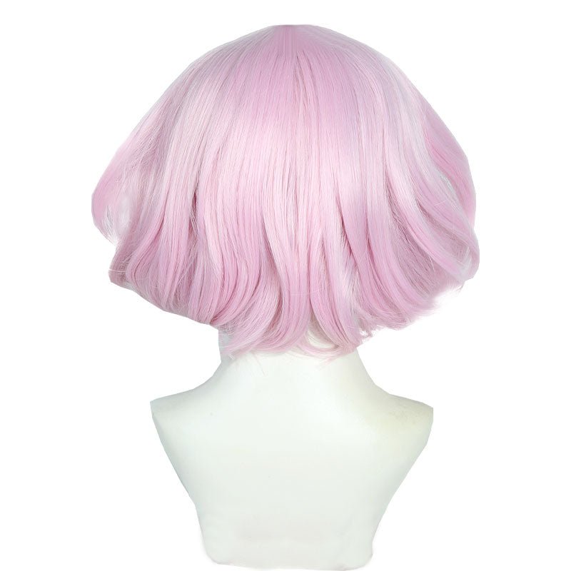 Dr. Stone Luna Short Pink BoBo Cosplay Wig - lemailwigs