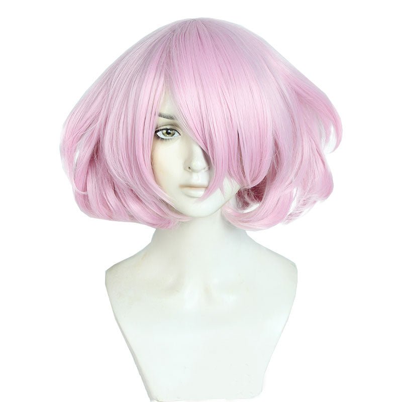 Dr. Stone Luna Short Pink BoBo Cosplay Wig - lemailwigs