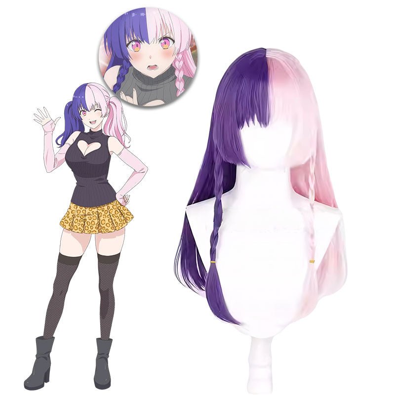 【Early bird price】2.5 Dimensional Seduction 753 Pink mixed Purple Cosplay Wig - lemailwigs