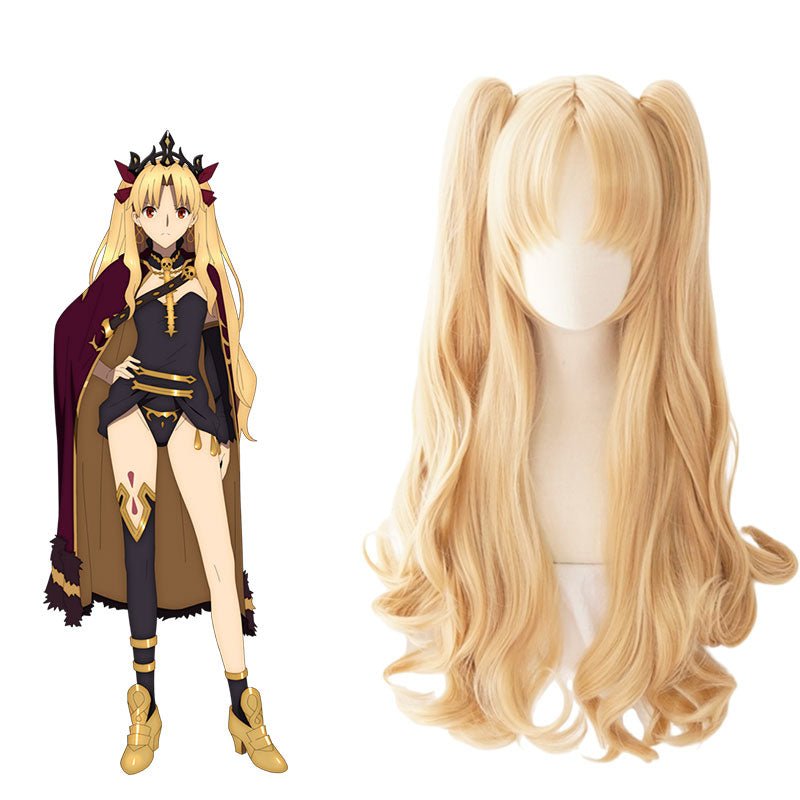 【Early bird price】FGO Fate Ereshkigal Lancer Yellow Cosplay Wig - lemailwigs