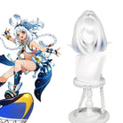 【Early Bird Price】Genshin Impact Natlan Mualani Silver mixed Blue Long Cosplay Wig - lemailwigs