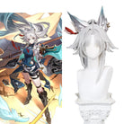 【Early Bird Price】Honkai Star Rail Feixiao White mixed Green Cosplay Wig - lemailwigs