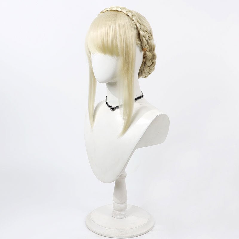 Elden Ring Needle Knight Leda Halloween Cosplay Wig - lemailwigs