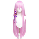 Engage Kiss Kisara Pink Purple Long Straight Cosplay Wigs - B - lemailwigs