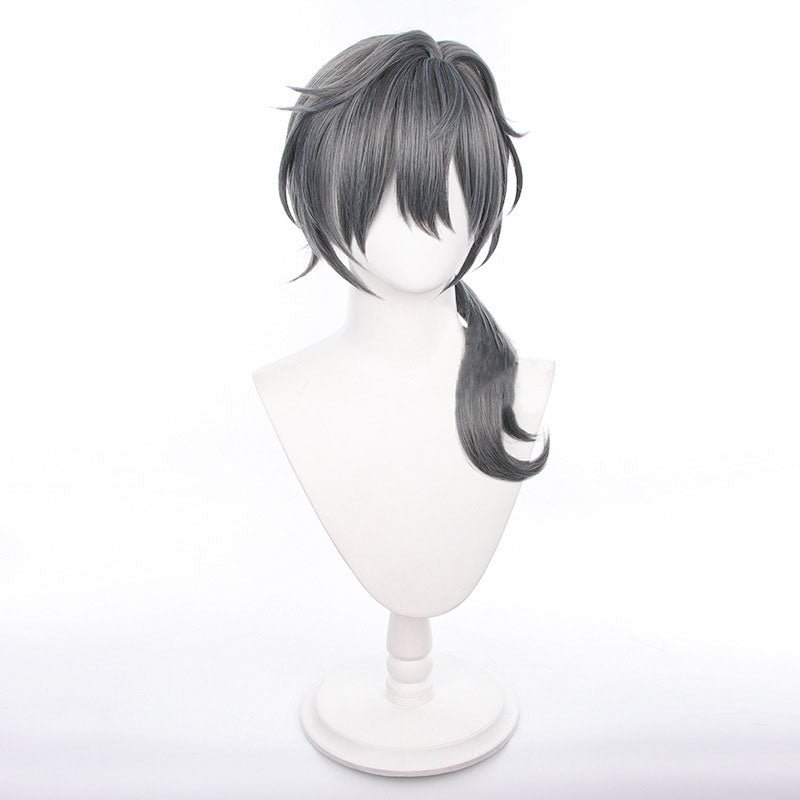 Ensemble Stars 2 Shiina Niki Grey Cosplay Wigs - lemailwigs