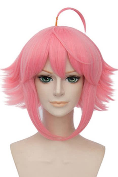 Ensemble Stars Himemiya Tori Dark Light Pink Short Layered Short Anime Cosplay Wigs - lemailwigs