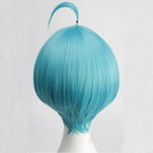 Ensemble Stars Shinkai Kanata Anime Synthetic Short Straight Blue Cosplay Wigs - lemailwigs