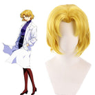 EVA Ritsuko Akagi Yellow Cosplay Wig - lemailwigs