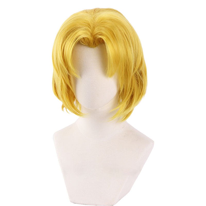 EVA Ritsuko Akagi Yellow Cosplay Wig - lemailwigs