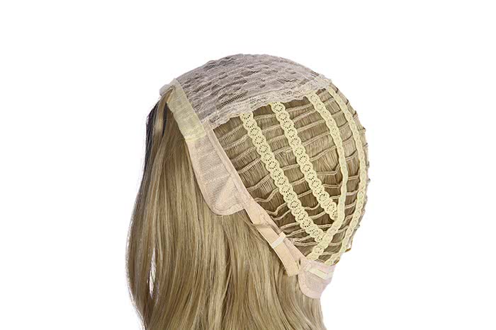 Fashion European Black Gradient Blond Long Curly Women Wigs - lemailwigs