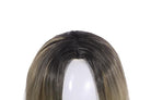 Fashion European Black Gradient Blond Long Curly Women Wigs - lemailwigs