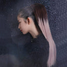 Fashion Long Straight Hair Gradient Pink Ponytail Cosplay Wigs - lemailwigs
