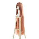 Fashion Women 100cm Long Straight Brown Cosplay Wigs - lemailwigs