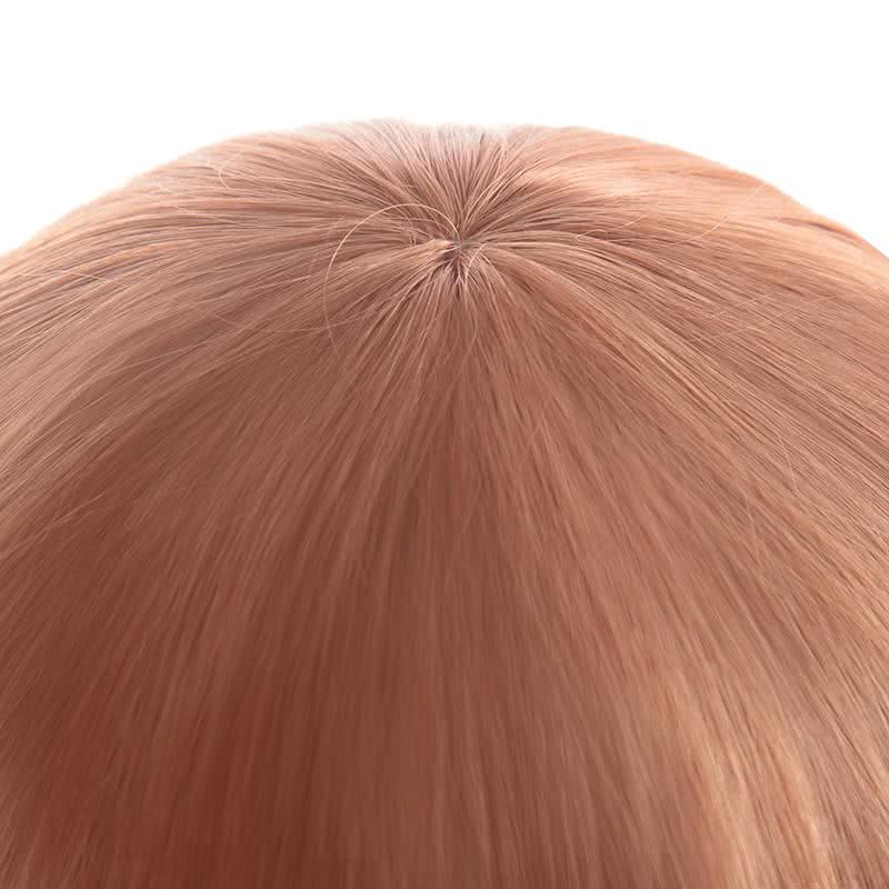 Fashion Women 100cm Long Straight Brown Cosplay Wigs - lemailwigs