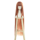 Fashion Women 100cm Long Straight Brown Cosplay Wigs - lemailwigs