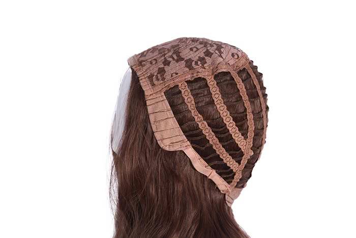 Fashion Women Hair Wigs Girls Long Brown Curly Wigs - lemailwigs