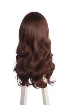 Fashion Women Hair Wigs Girls Long Brown Curly Wigs - lemailwigs