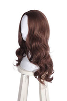 Fashion Women Hair Wigs Girls Long Brown Curly Wigs - lemailwigs