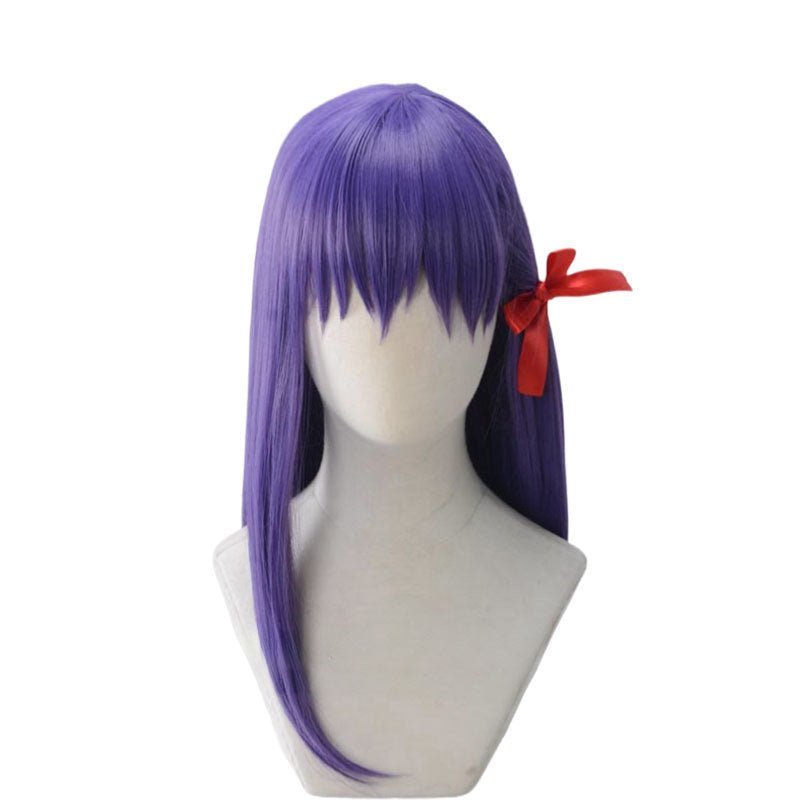 Fate Stay Night Sakura Matou Purple Cosplay Wig - lemailwigs