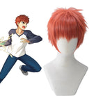 Fate Stay Night Shirou Emiya Red Cosplay Wig - lemailwigs