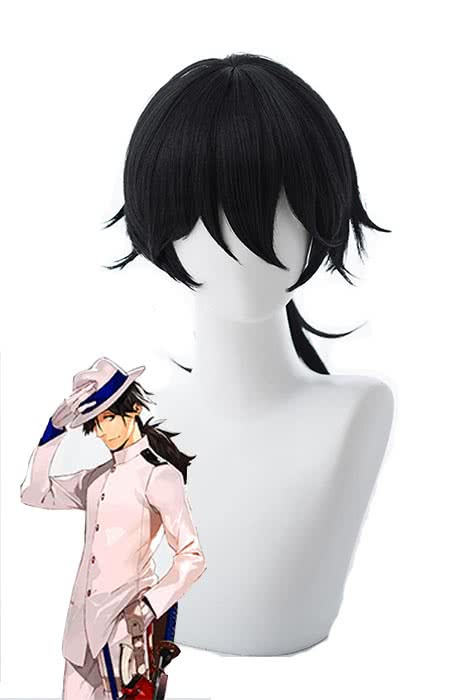 Fate/Grand Order FGO Sakamoto Ryoma Cosplay Wigs Black - lemailwigs