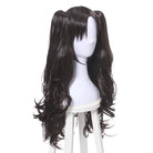 Fate/Grand Order Rin Tohsaka Long Curly Synthetic Dark Brown Cosplay Wigs - lemailwigs