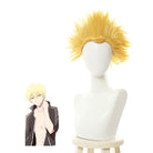 Fate/stay night Blonde Short Styled Synthetic Hair Curly Cosplay Wigs - lemailwigs