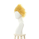 Fate/stay night Blonde Short Styled Synthetic Hair Curly Cosplay Wigs - lemailwigs