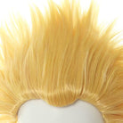 Fate/stay night Blonde Short Styled Synthetic Hair Curly Cosplay Wigs - lemailwigs