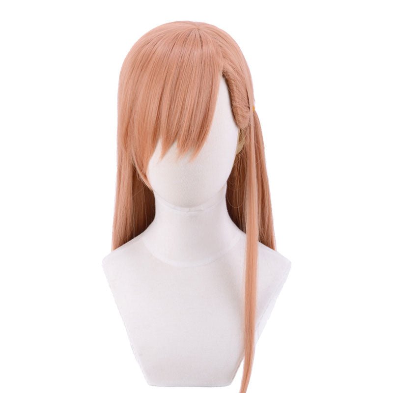 FF14 Ryne Waters Long Orange Straight Cosplay Wig - lemailwigs