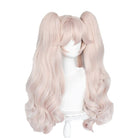 FGO Fate Tamamo no Mae Pink Long Curls Cosplay Wigs - lemailwigs