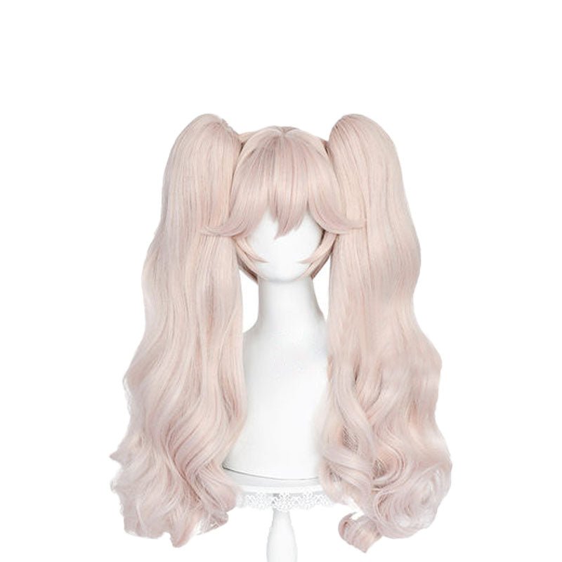 FGO Fate Tamamo no Mae Pink Long Curls Cosplay Wigs - lemailwigs