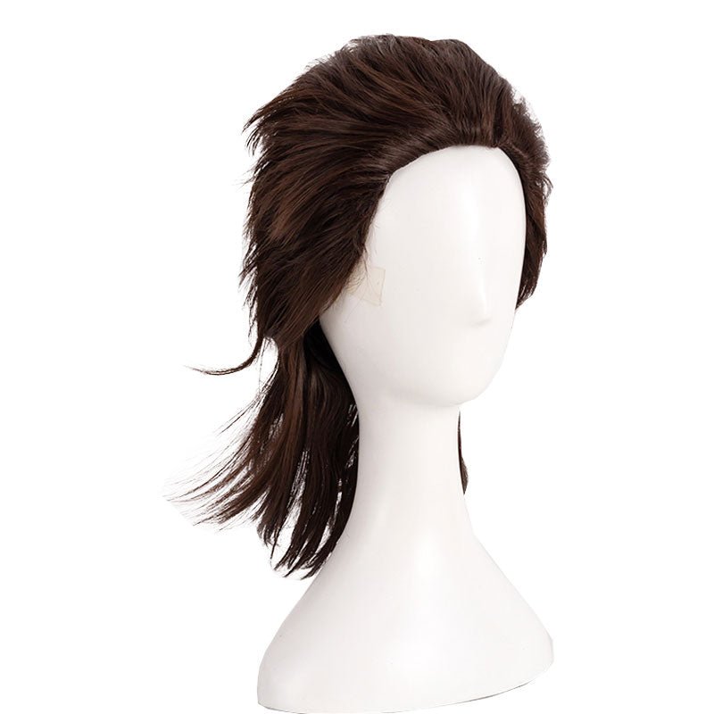 Final Fantasy Gladiolus Amicitia Brown Cosplay Wig - lemailwigs