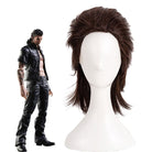 Final Fantasy Gladiolus Amicitia Brown Cosplay Wig - lemailwigs