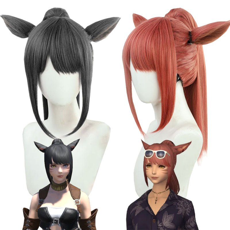 Final Fantasy Ryne And Gaia Cosplay Wigs - lemailwigs