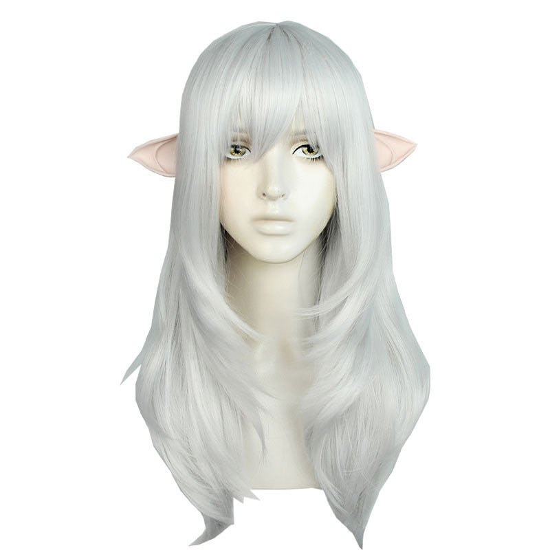 Final Fantasy XIV Estinien Wyrmblood Gray Cosplay Wig - lemailwigs