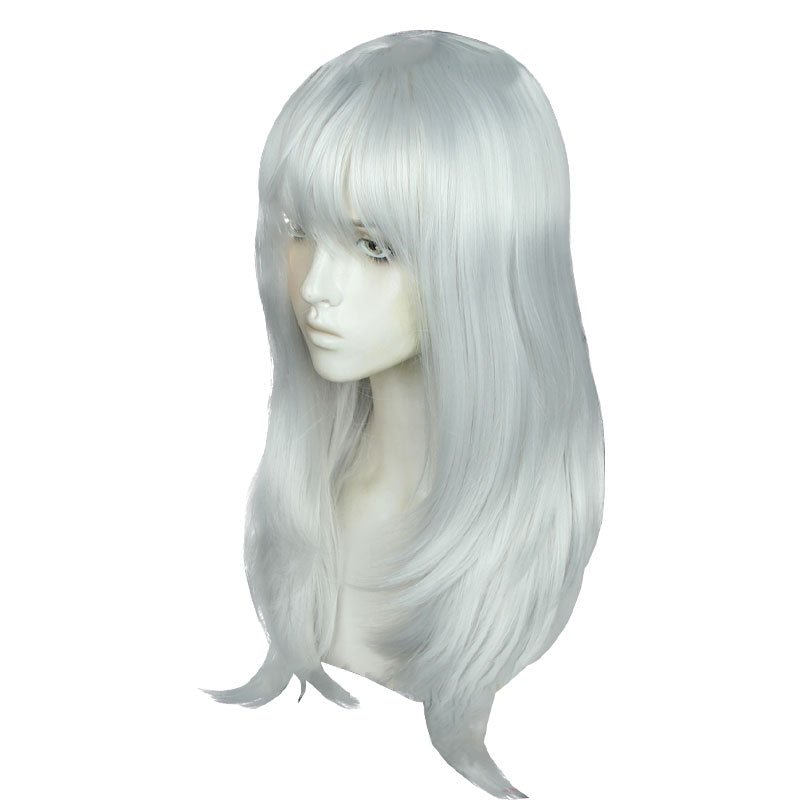 Final Fantasy XIV Estinien Wyrmblood Gray Cosplay Wig - lemailwigs