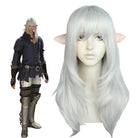 Final Fantasy XIV Estinien Wyrmblood Gray Cosplay Wig - lemailwigs