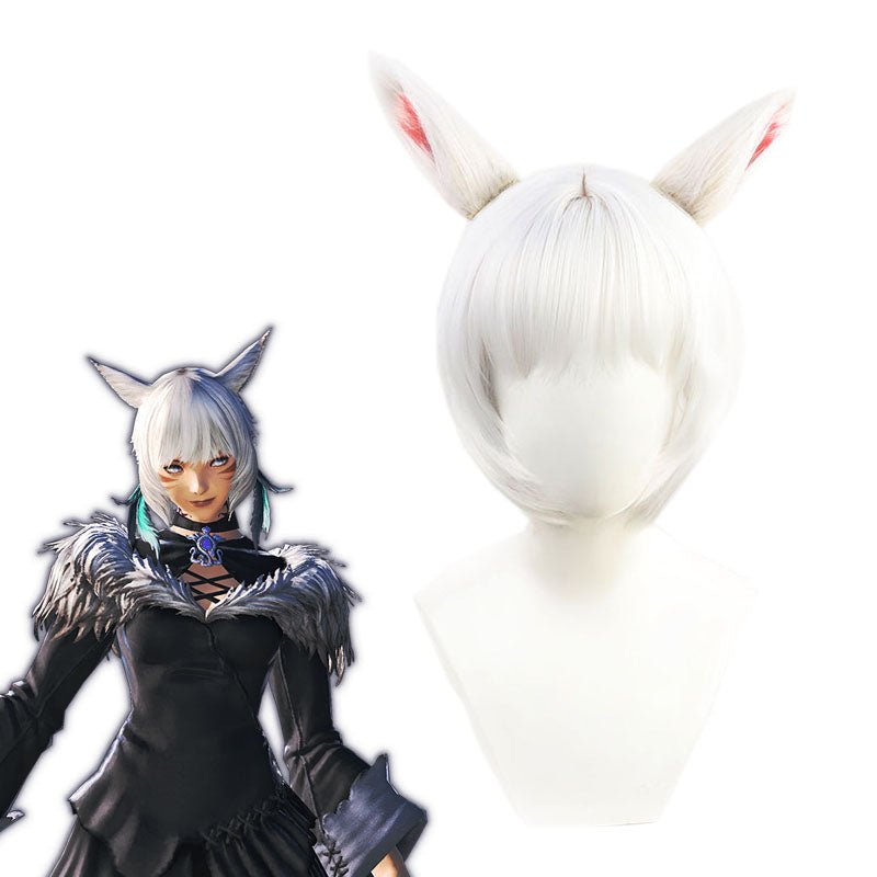 Final Fantasy Yshtola Rhul Cosplay Wigs - lemailwigs