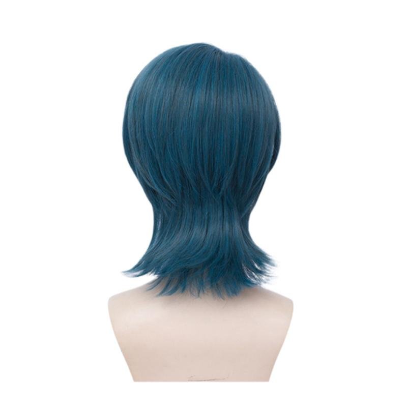 Fire Emblem: ThreeHouses Byleth Long Straight Blue Cosplay Wigs - lemailwigs