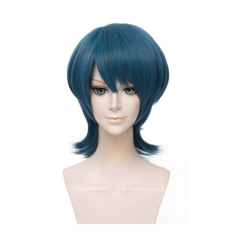 Fire Emblem: ThreeHouses Byleth Long Straight Blue Cosplay Wigs - lemailwigs