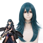 Fire Emblem: ThreeHouses Byleth Long Straight Blue Cosplay Wigs - lemailwigs